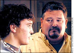 Adam (left) & Andrew Silvis, Adam's father